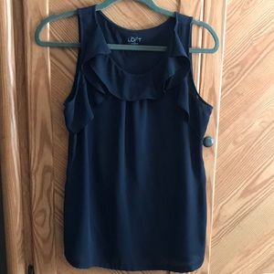 Women’s navy blue top size medium
